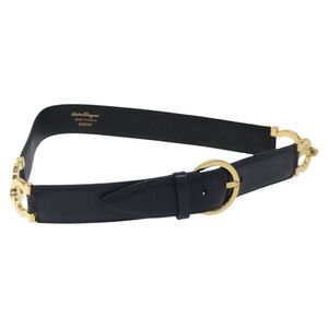 Pre Loved salvatore ferragamo Women Navy Belts